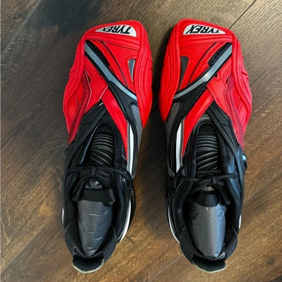 Balenziaga tyrex sneaker black/red